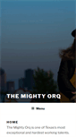 Mobile Screenshot of mightyorq.com